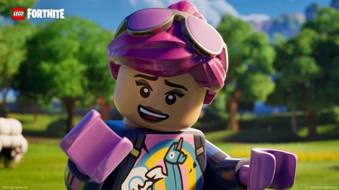 Image d'illustration de Lego Fortnite montrant un personnage du jeu