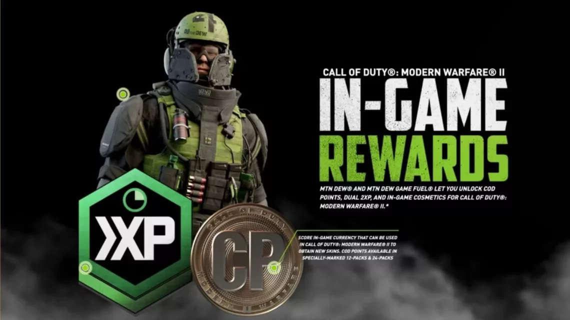 Screenshot des récompenses InGame sur MW3 Le Double XP pourrait être lié à votre compte sur Black Ops 6