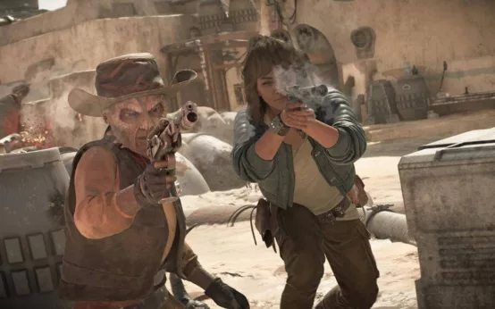 Screenshot d'un combat dans Star Wars Outlaws - Comment faire la roulade ?