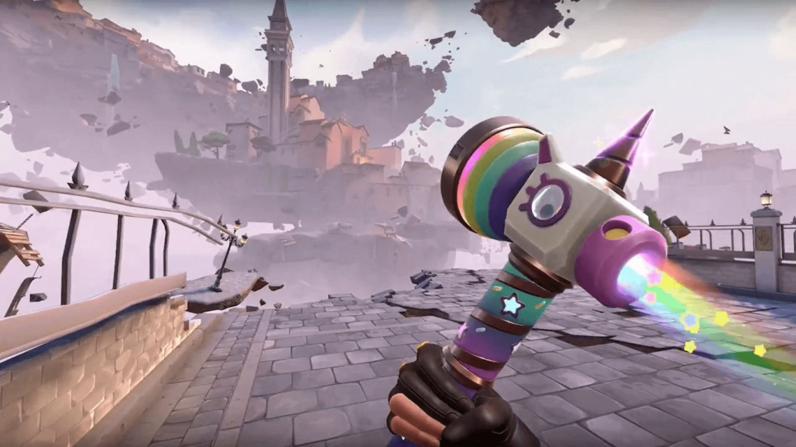 Screenshot du skin de marteau disponible dans la collection Wonderstallion dans Valorant