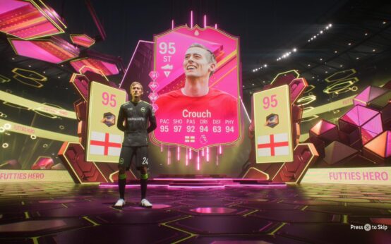 Animation de Peter Crouch FUTTIES dans EA FC 24