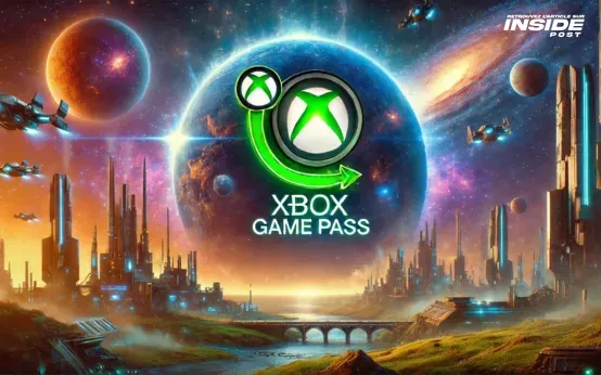 Image inspirée de Star Wars Outlaws avec le logo Xbox Game Pass