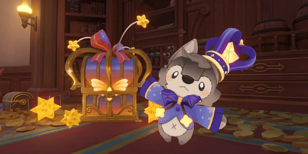 Genshin Impact 5.0 Un leak révèle un changement majeur - image Animation d'ouverture des boîtes du Théâtre Imaginarium dans Genshin Impact