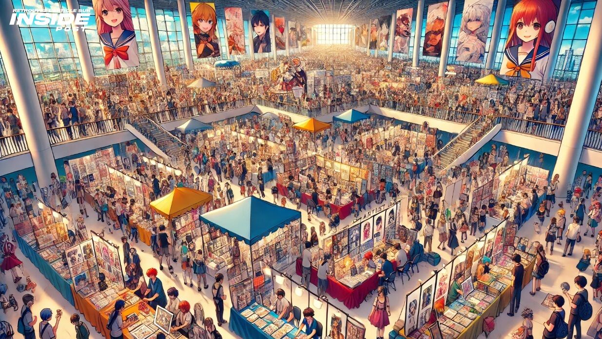 Japan Expo et autres conventions Mangas et Animé en 2024 - image Convention Japan Expo par InsidePost IA