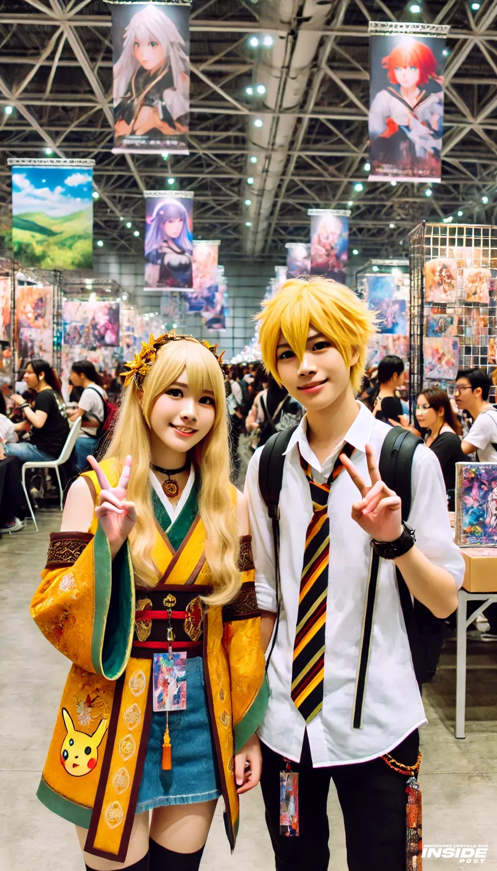 Japan Expo et autres conventions Mangas et Animé en 2024 - image Convention Japan Expo IA par InsidePost