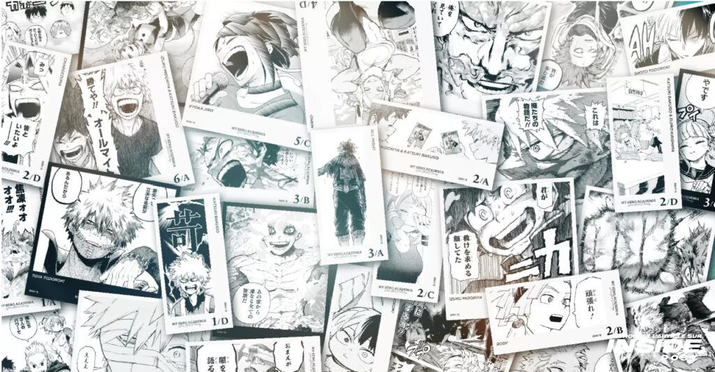 Death Note et My Hero Academia de retour cet Hiver 2024 ! - image Illustration des cartes My Hero Academia Your Best Memory