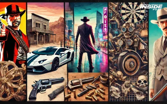 2025 : Take-Two révolutionne le jeu vidéo avec GTA 6, Mafia, Borderlands 4 et un potentiel Red Dead Redemption 2 Remaster - image Fresque représentant tous les top jeux de Take-Two qui vont sortir en 2025: red Dead Redemption 2 Remaster, Borderlands 4, GTA 6, Judas et Mafia: Old Country