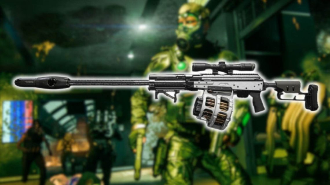 Exemple de RPK avec le kit JAK Cataclysm sur Warzone