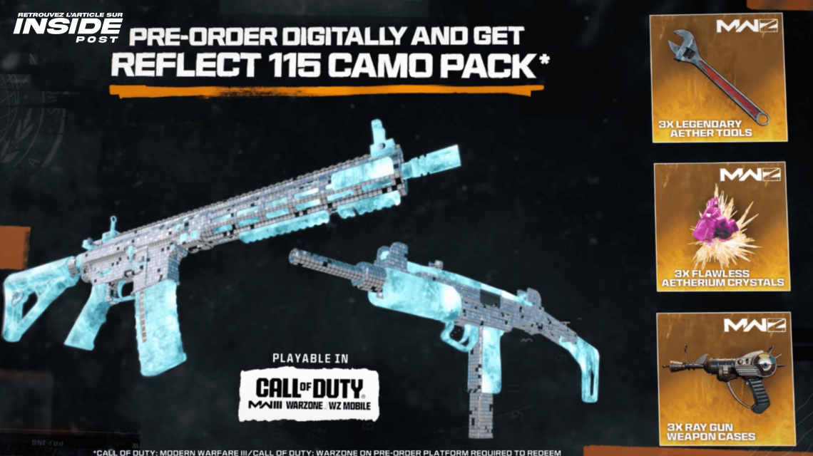 Profitez des Bonus de Précommande Black Ops 6 et Découvrez les Secrets du Mode Zombies - image Screenshot des bonus de pré-commande de Black ops 6