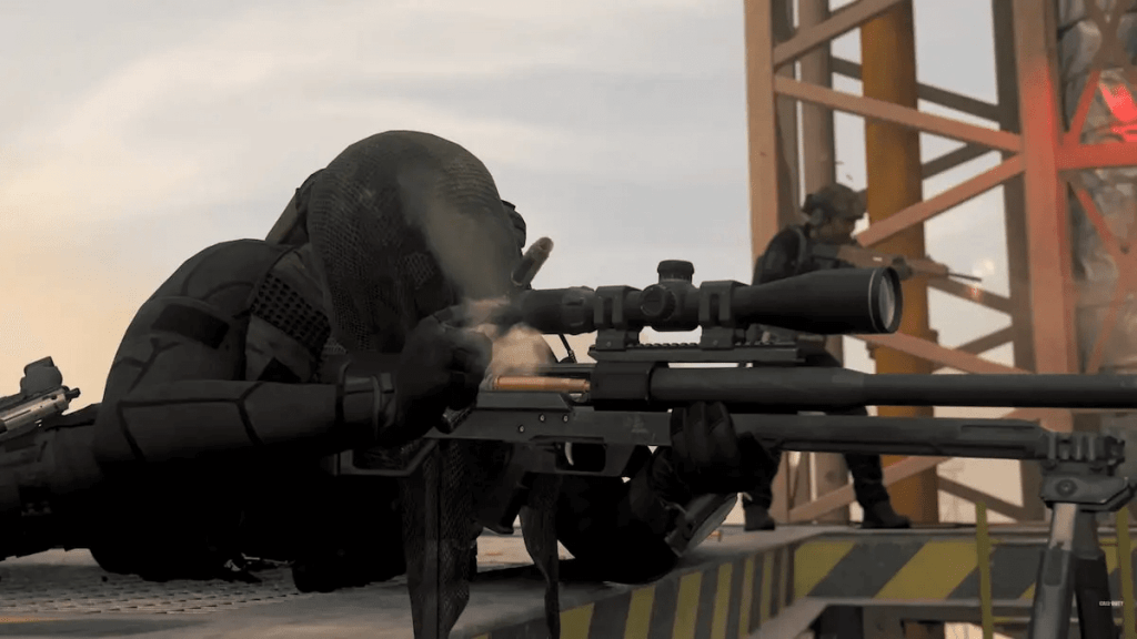 Le Meilleur Equipement RPK dans Warzone Saison 5 - Kit de Conversion JAK Cataclysm - image Opérateur sniper dans Modern Warfare 3