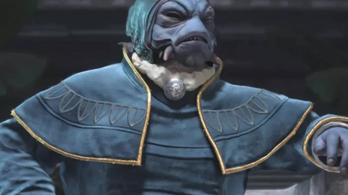 Screenshot de Gorak dans Star Wars Outlaws