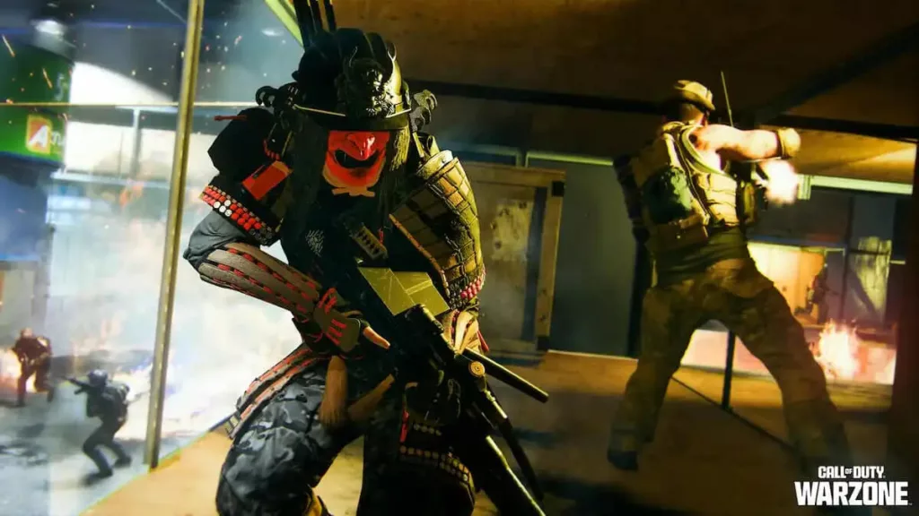 Warzone Saison 5 Reloaded : Notes de Patch Complètes et Nouveautés - image Nouveau skin disponible sur Warzone saison 5 reloaded avec un masque de démon chinois