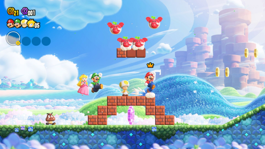 Vous cherchez un jeu à faire en couple ? Voici le TOP 30 de 2024 ! - image Mario Wonder jeux en couple