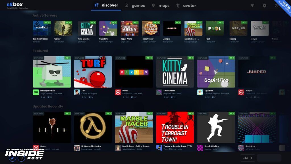 Pourquoi S&Box pourrait devenir la nouvelle référence du jeu vidéo - image Plateforme de Jeu S&Box