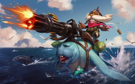 Skin de Corki urfrider, corki fera partie des champions bot lane impactés par les changements de la meta des Worlds 2024 de League of Legends