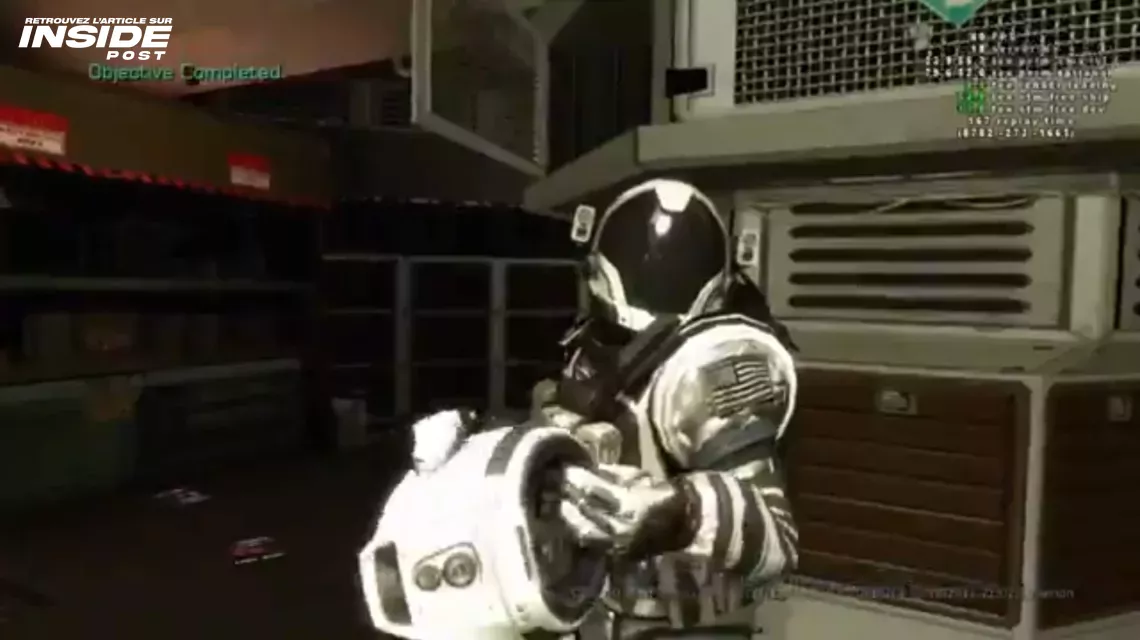 Call of Duty: Future Warfare – Une version jouable fuite 12 ans après son annulation - image Screenshot extrait de Call of Duty Future Warfare