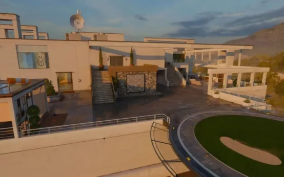 La carte Avalon dans Warzone : Fuites, teasers et date de sortie prévue - image Screenshot de Skyline de la map Avalon sur Black Ops 6